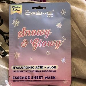 Snowy and glowy hyaluronic acid essence sheet mask